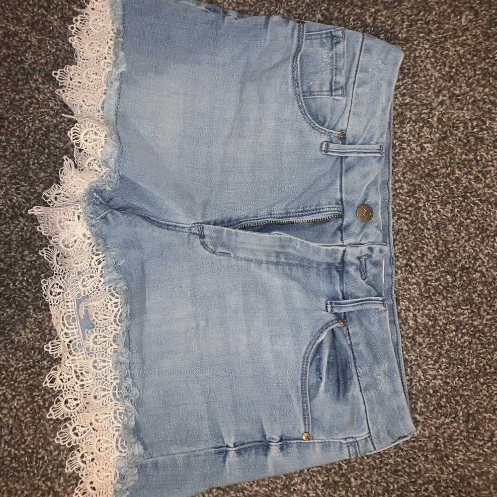High waisted shorts